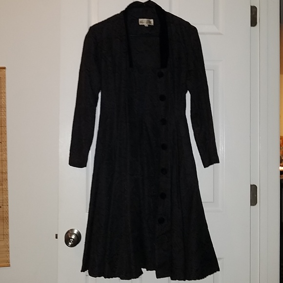 Holly Sharp Button Up Vintage Swing Dress - Picture 2 of 3